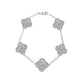 VANESSA CRYSTAL BRACELET- SILVER