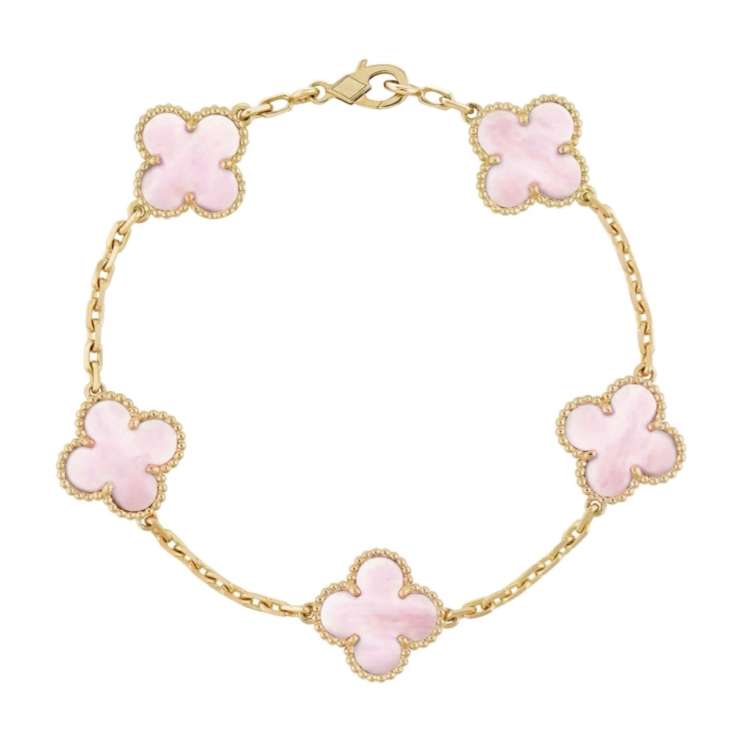 VANESSA BRACELET GOLD + ROSE