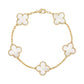 VANESSA BRACELET GOLD + PEARL