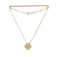 CRYSTAL NECKLACE GOLD