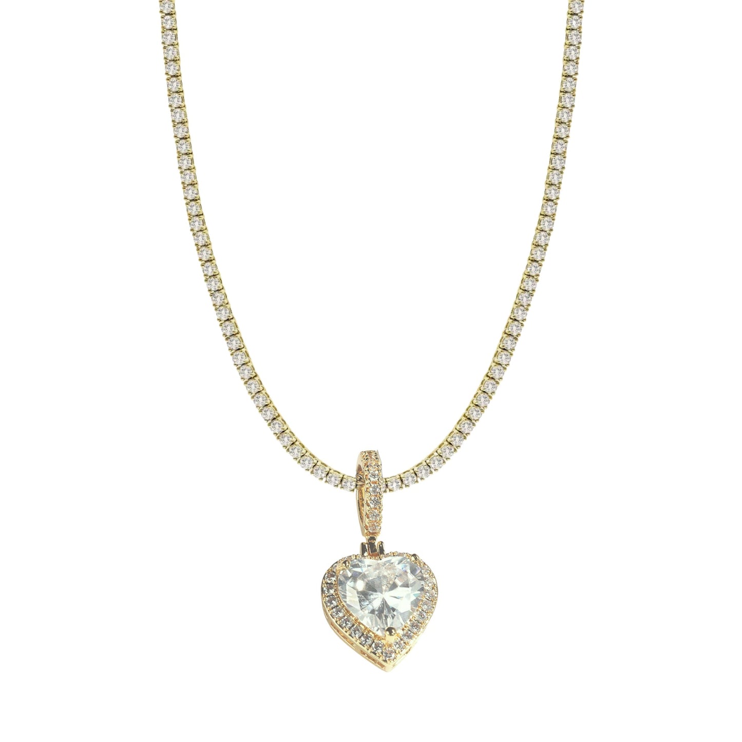 ELLE HEART CHARM GOLD