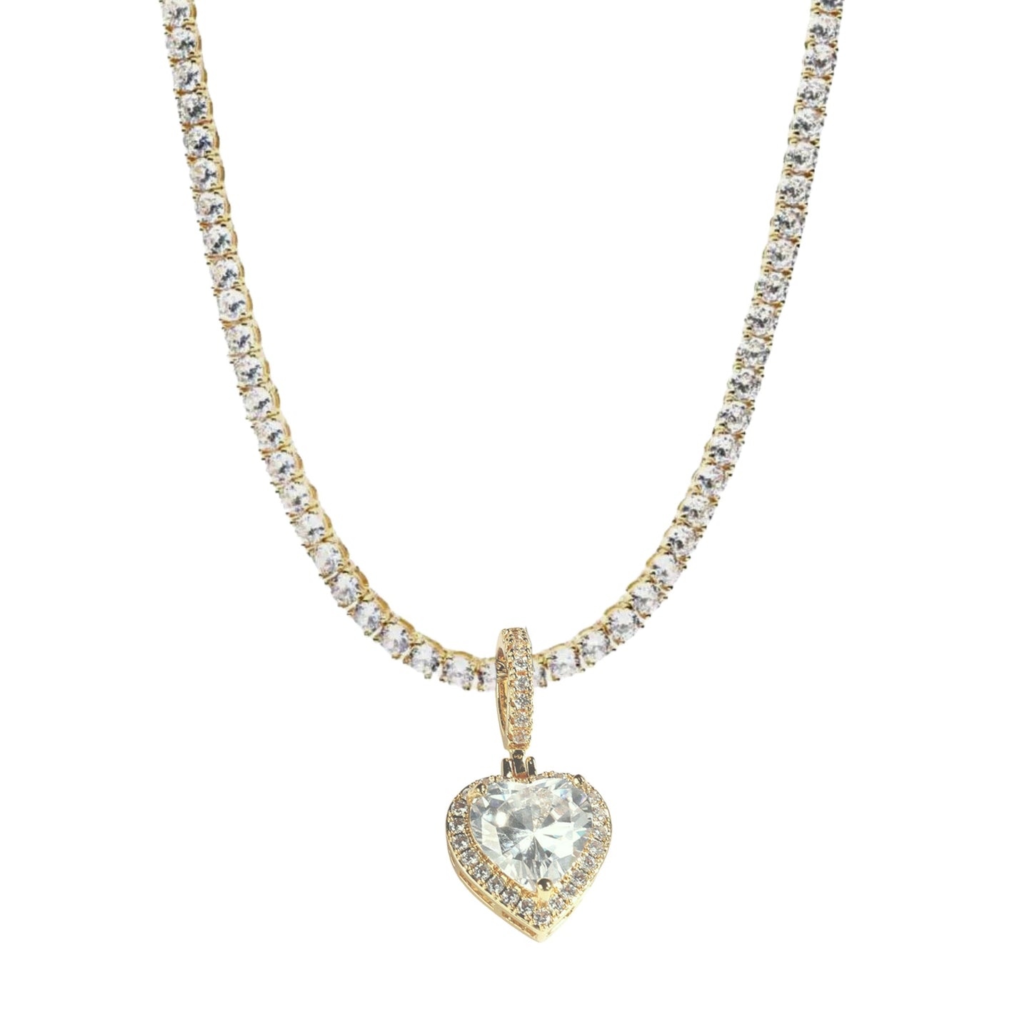 ELLE HEART CHARM GOLD