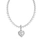 ELLE HEART CHARM- SILVER