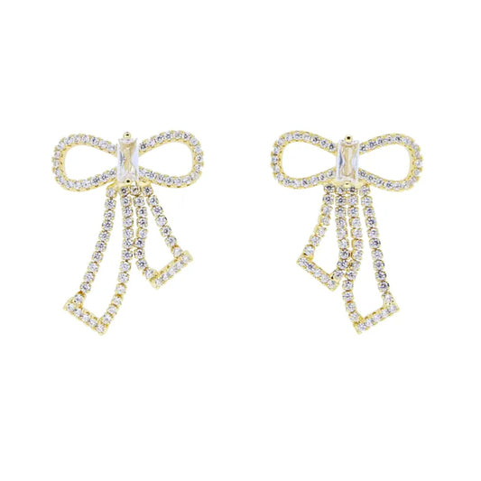 BELLA STUD EARRINGS GOLD