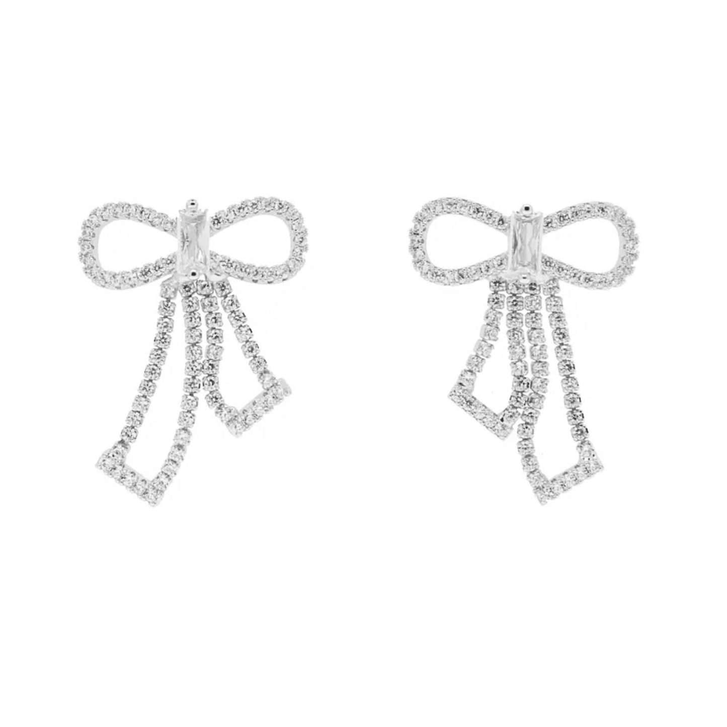 BELLA STUD EARRINGS SILVER