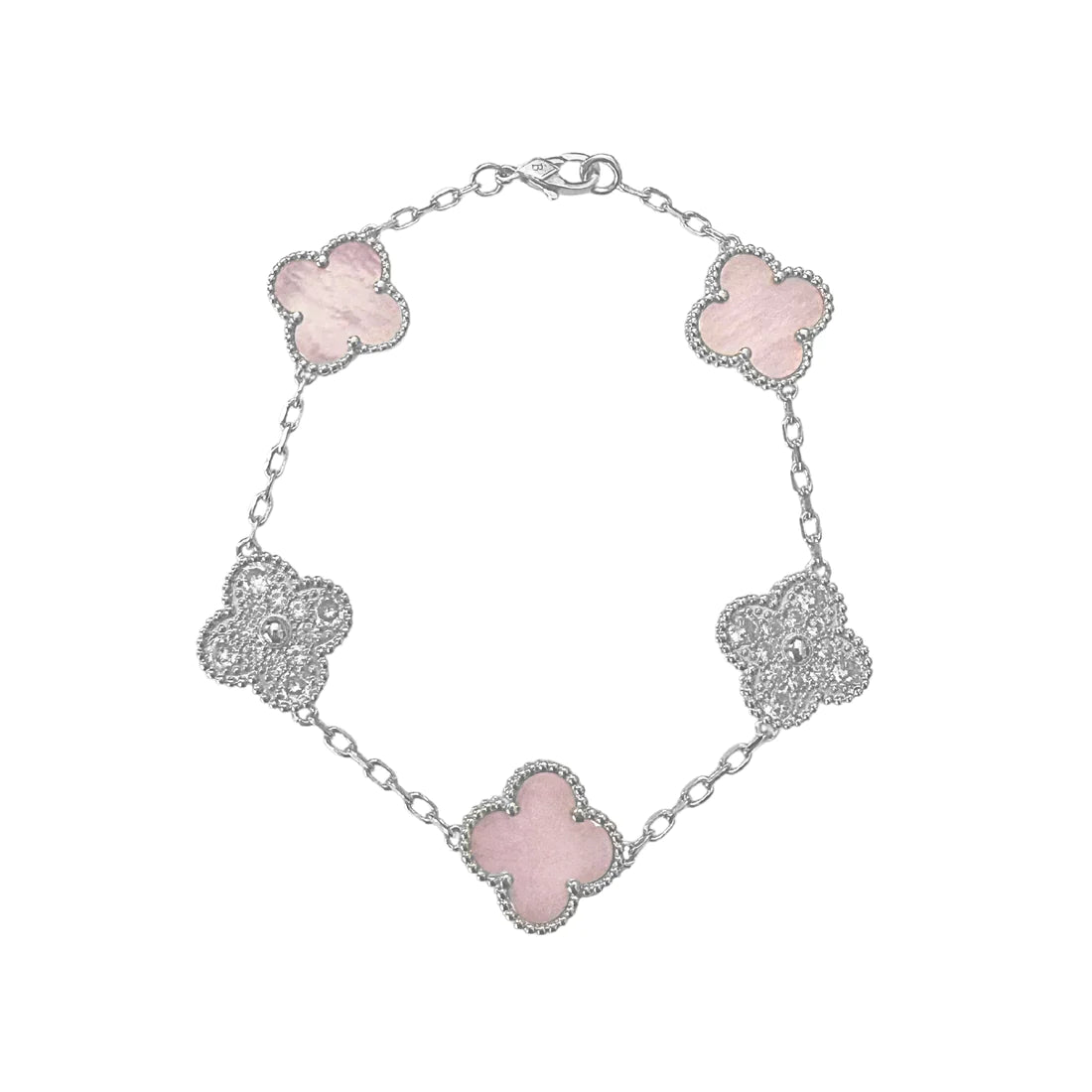 CRYSTAL BRACELET SILVER