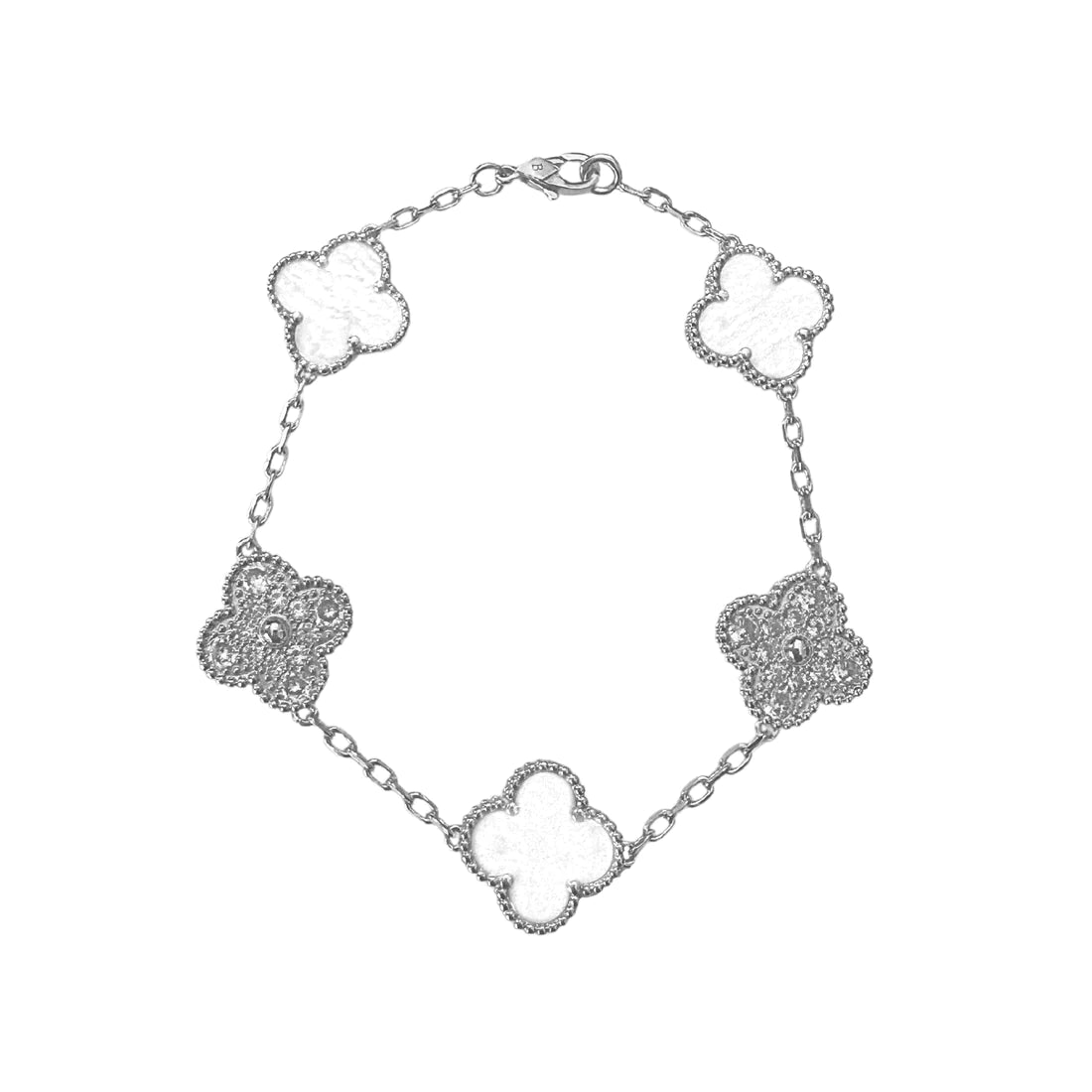 CRYSTAL BRACELET SILVER