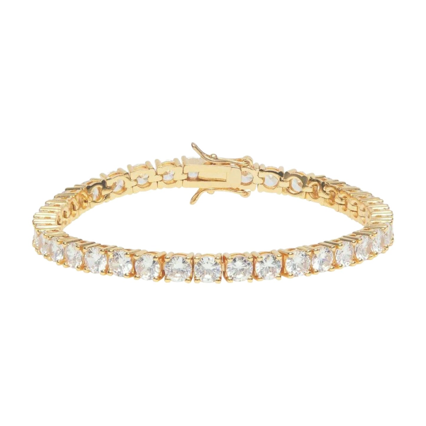 5MM LUXE TENNIS BRACELET GOLD