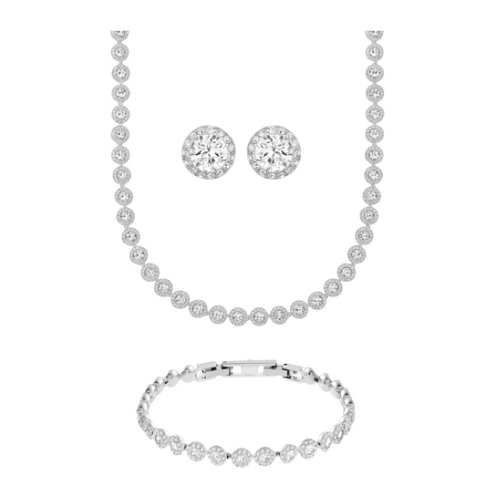 ANGEL TENNIS SET- SILVER - 3 PIECE