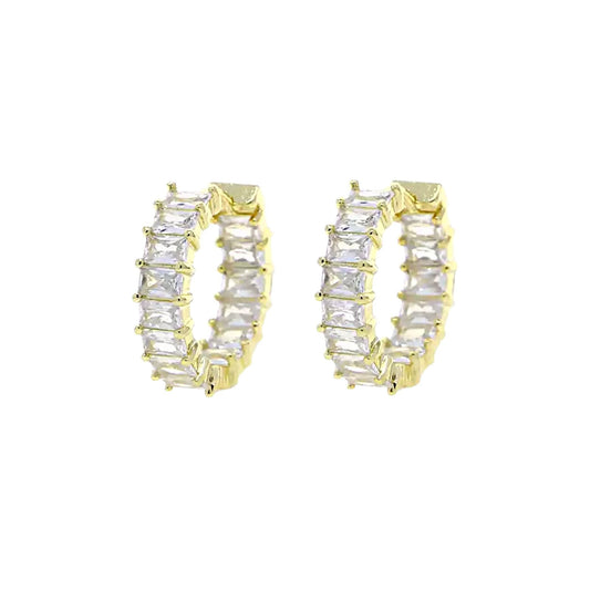 LUCIA HOOP EARRINGS GOLD