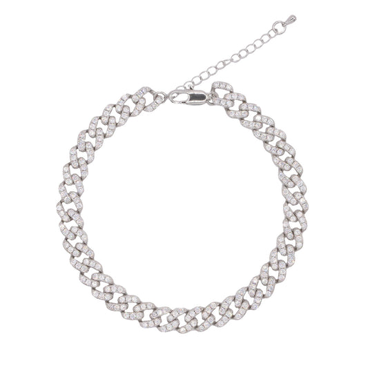 REINA ANKLET SILVER