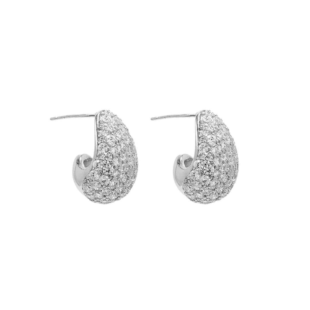 GIANNA EARRINGS SILVER