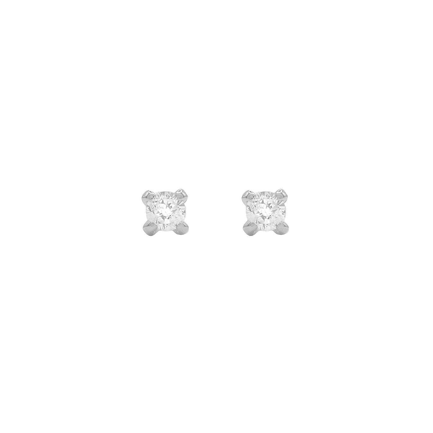 ALINA 2MM MINI STUDS SILVER