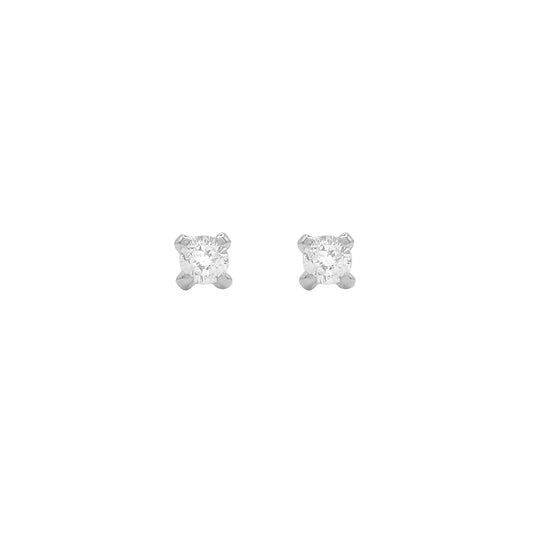 ALINA 2MM MINI STUDS SILVER