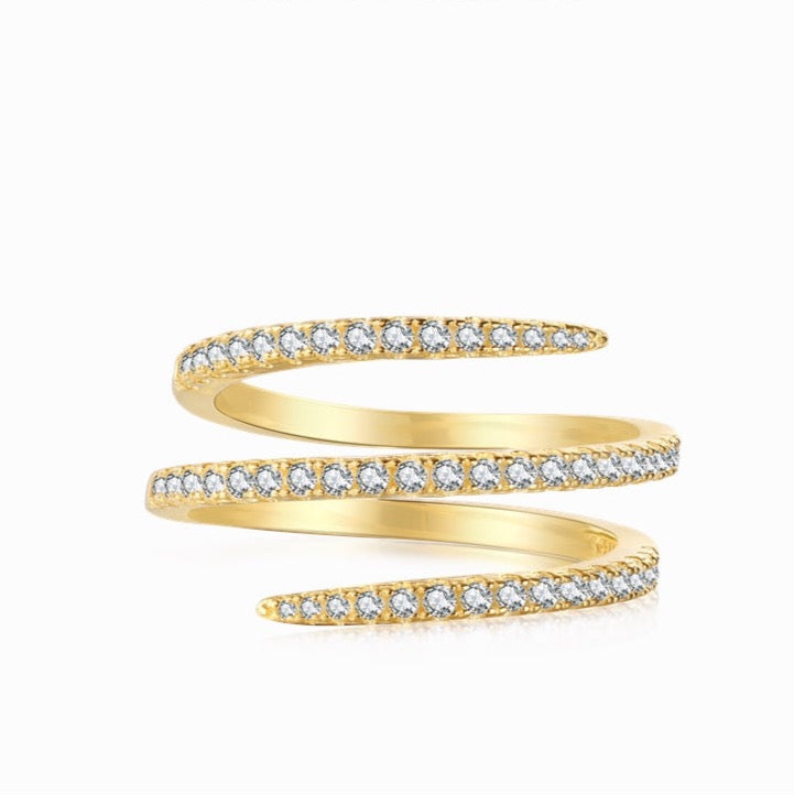 LUXE BAND RING- GOLD